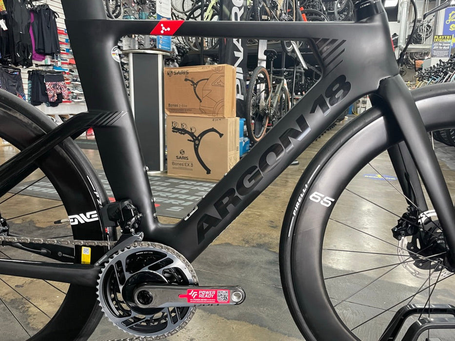 Argon 18 E-117 Disc SRAM Red eTap AXS Enve 65 w/CeramicSpeed OSPW - Black 2022