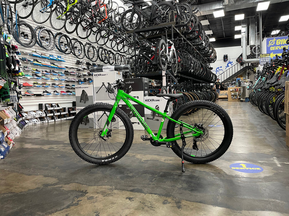 Cannondale Cujo 24+ Kid's Mountain Bike - Green 2021