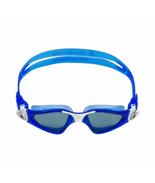 Aquasphere Kayenne JR Goggles Blue Frame/White Accent Smoke Lens