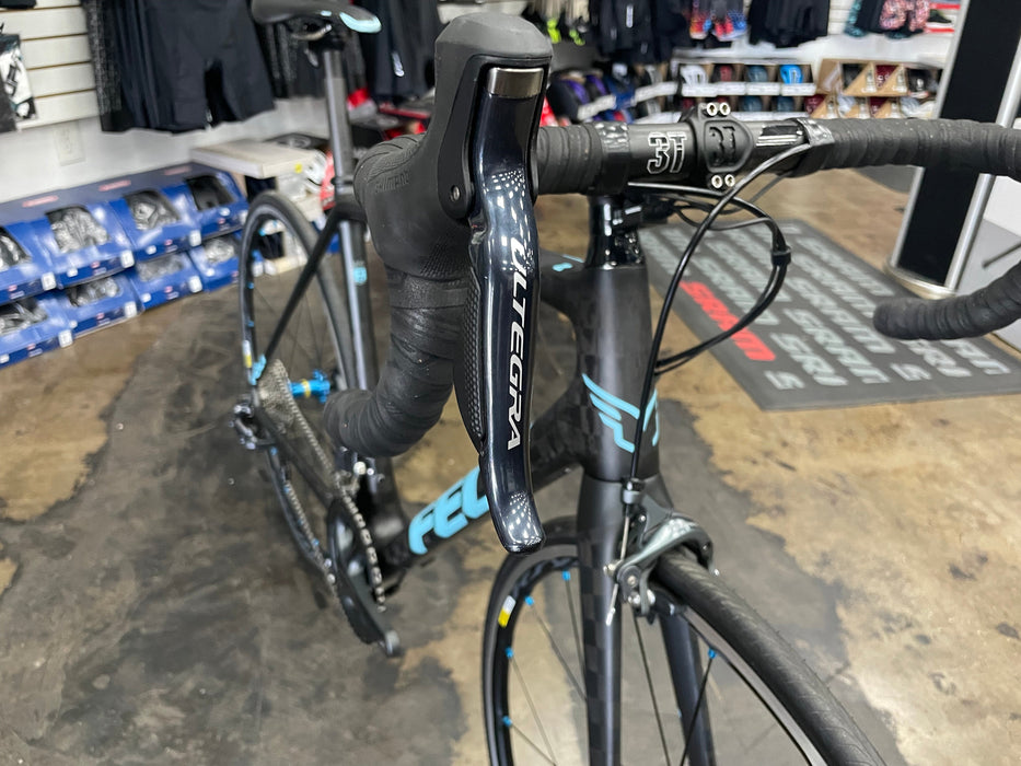 Felt FR2 Shimano Ultegra Di2 - Matte Black/Blue 