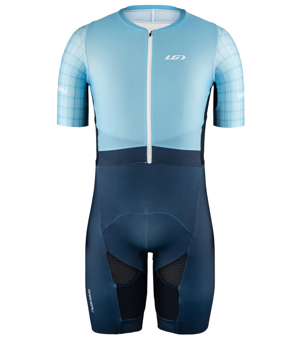 Louis Garneau Men's Aero Tri Suit - Alaska Blue