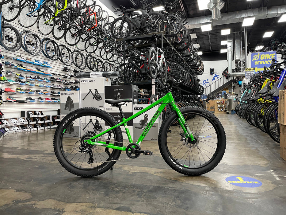 Cannondale Cujo 24+ Kid's Mountain Bike - Green 2021