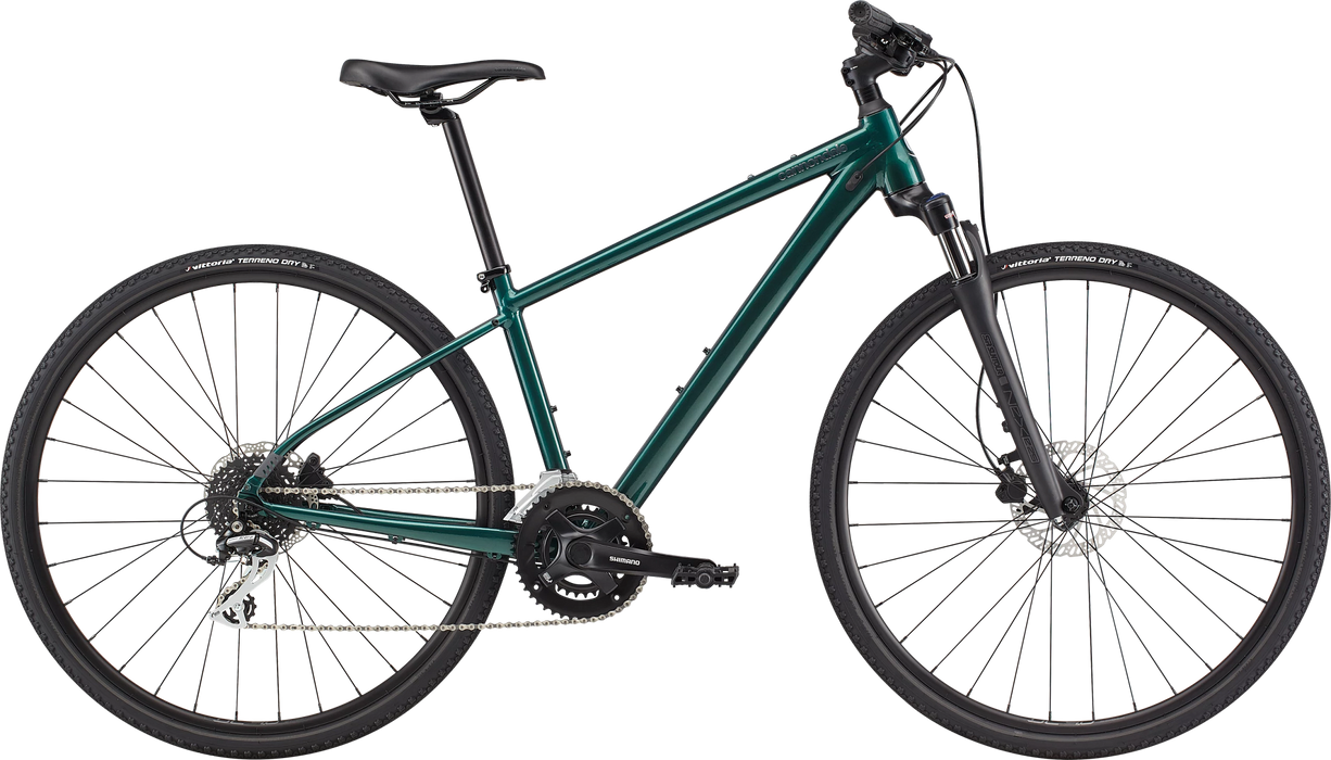 Cannondale Quick CX 3 Disc Women's Shimano Acera - Emerald 2022