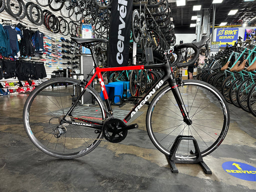 Argon 18 Gallium Pro Rim Shimano Ultegra 11 Speed - Black/Red 2014 DEMO