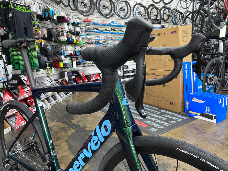 Cervelo Caledonia-5 Disc Sram Rival eTap AXS - Oasis 2022