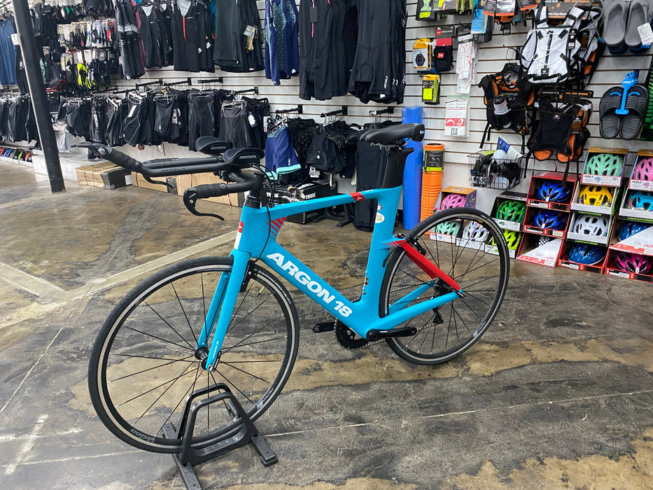 Argon 18 E-117 Tri Shimano Ultegra - Turquoise 2022