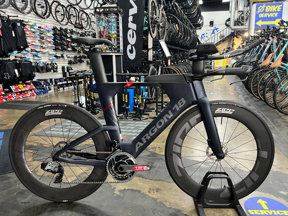 Argon 18 E-119 Tri+ Disc SRAM RED eTap AXS Zipp 808 Firecrest - 2023