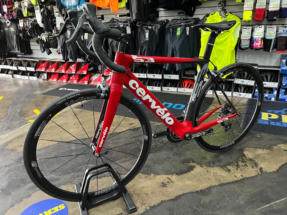 Cervelo S3 Shimano Ultegra 11 Speed - CeramicSpeed Bottom Bracket and OSPW System - Red 2014 DEMO