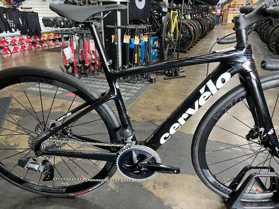 Cervelo Caledonia Disc SRAM Rival eTap AXS Vision Team 35 Wheels - 2024