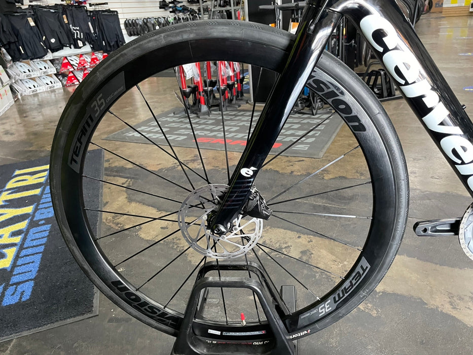 Cervelo Caledonia Disc SRAM Rival eTap AXS Vision Team 35 Wheels - 2024