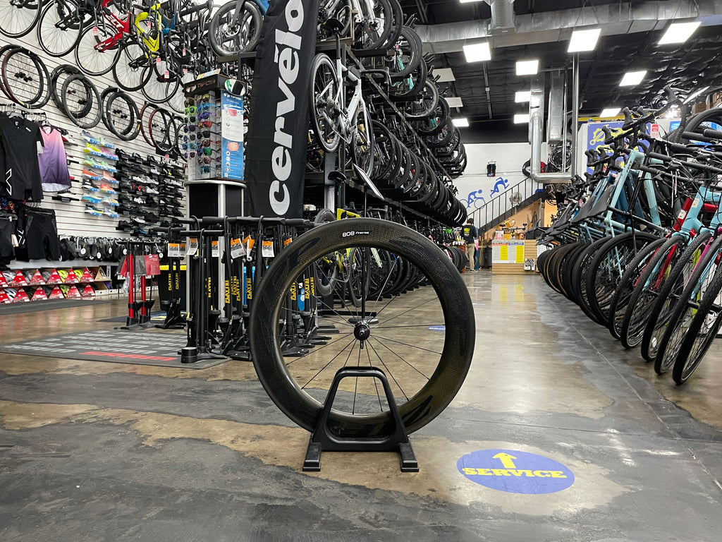 Zipp 808 Firecrest Carbon Clincher Front - USED — Playtri