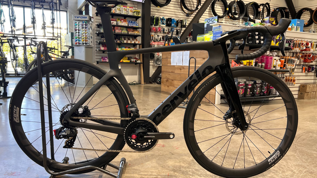 Cervelo S5 SRAM Force AXS - Zipp 303 Firecrest - Five Black 2024