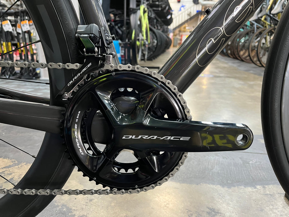 Cervelo R5 Shimano Dura-Ace Di2 12-Speed w/Profile Design GMR 38 Wheels - Lime/Black