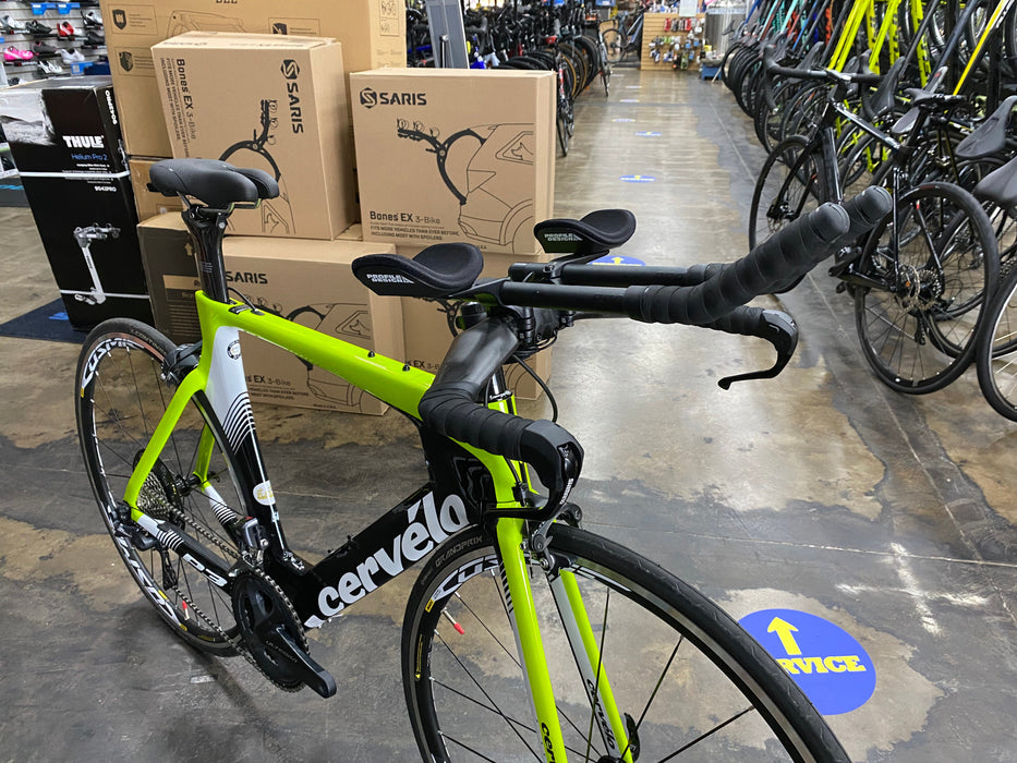 Cervelo P3 Shimano Ultegra Di2 - Fluoro/Black/Black 2019