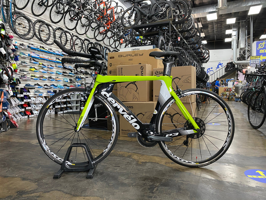 Cervelo P3 Shimano Ultegra Di2 - Fluoro/Black/Black 2019