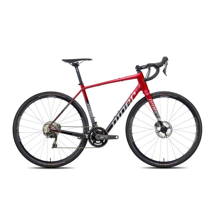 Niner RLT RDO 9 - 5 Star Shimano GRX 800 2X - Blood Red/Silver 2022