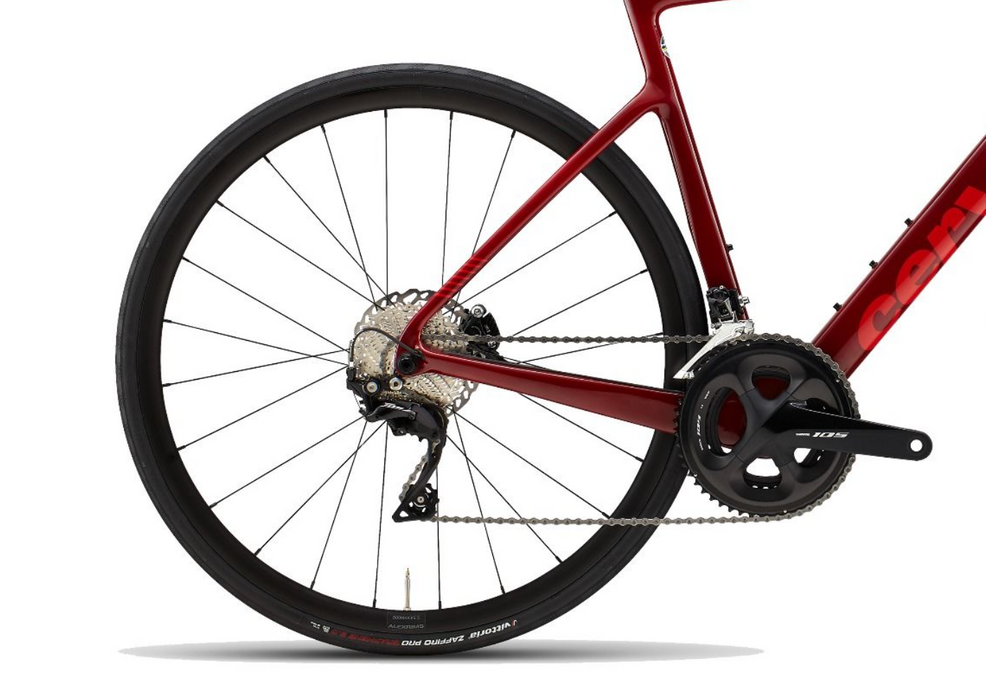 Cervelo Caledonia Disc Shimano 105 - Maroon/Red 2022