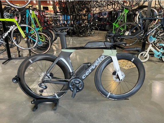 Cervelo P5 Shimano Ultegra Di2 11 Speed - Black Moss White 2022