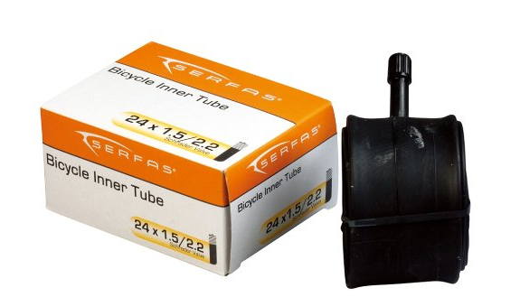 Serfas Tube 26x1.75/2.2 Schrader Valve