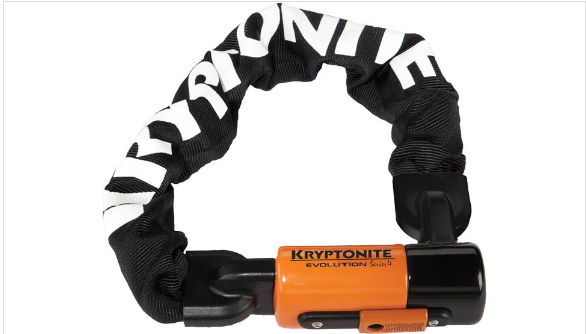 Kryptonite 1055 Evolution Mini Series 4 Chain Lock Keyed 10mm X 55cm End Link