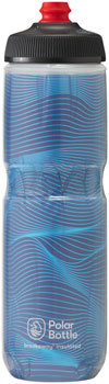 Polar Bottles Breakaway Insulated Jersey Knit Water Bottle - Night Blue, 24oz