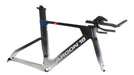 Argon 18 E-118 Tri + Disc Frameset - Black Frozen to Grey Matte 2023