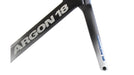 Argon 18 E-118 Tri + Disc Frameset - Black Frozen to Grey Matte 2023