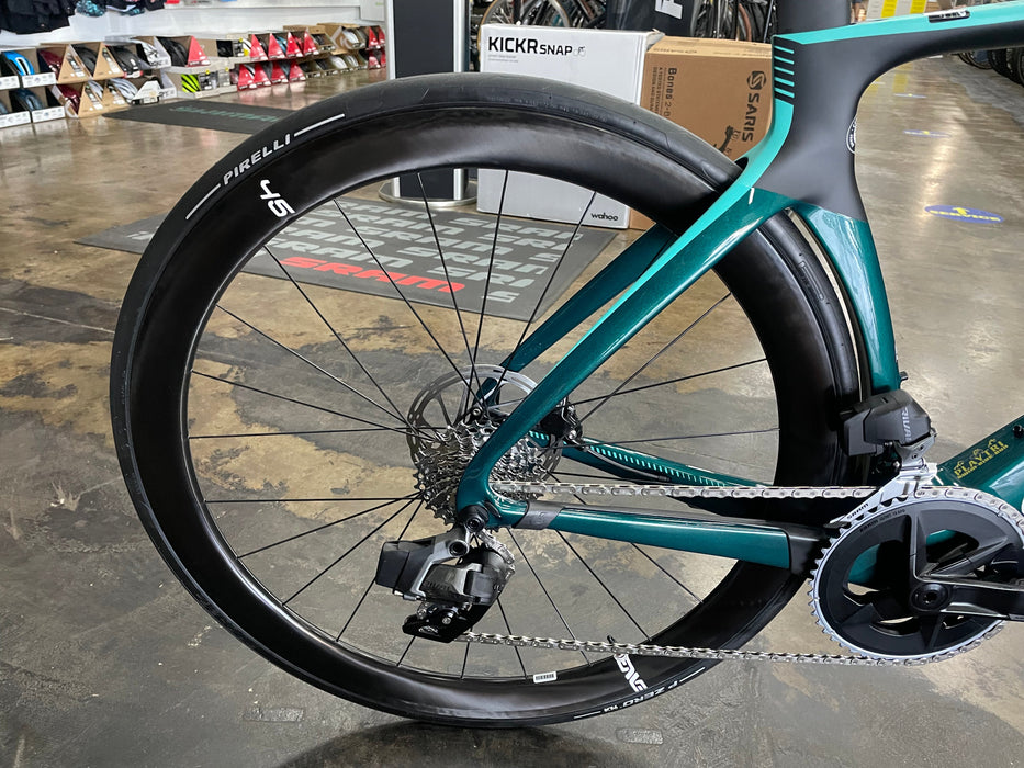 Cervelo S5 SRAM Rival AXS With Enve Foundation 45 - Black/Teal 2022