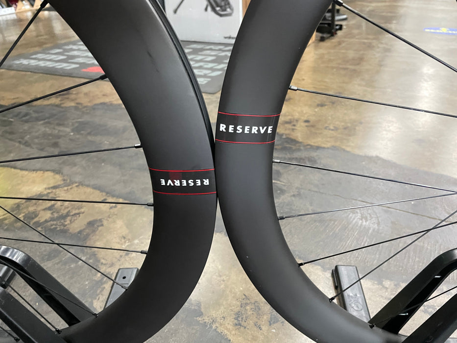 Reserve 52/63 Aero Disc Tubeless Carbon Wheelset