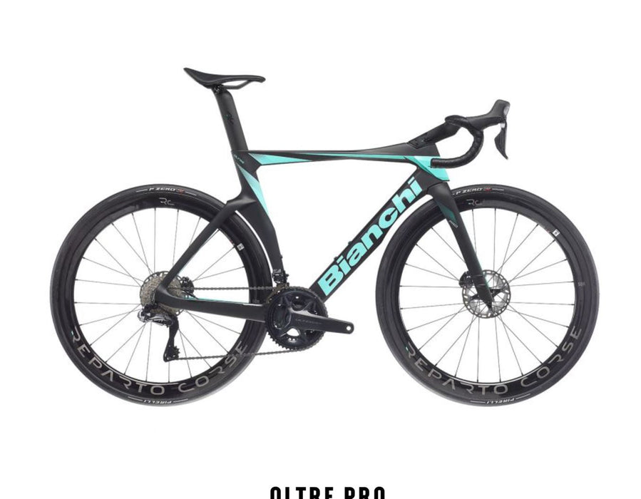 Bianchi Oltre Pro Shimano Ultegra Di2 Graphite / Celeste 2023