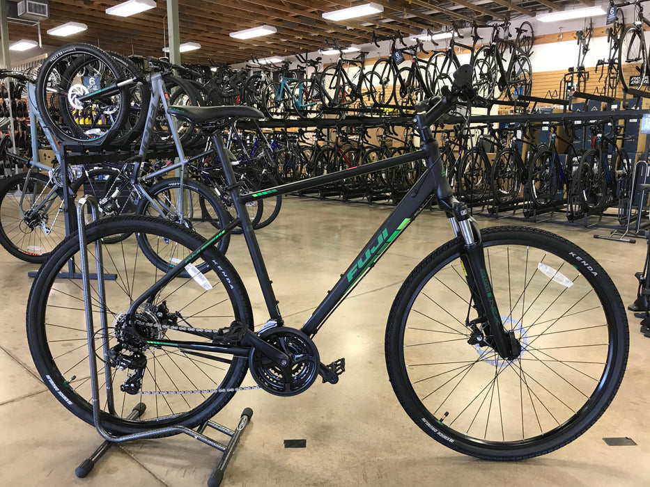 Fuji Traverse 1.7 Disc Satin Black/Green 2022